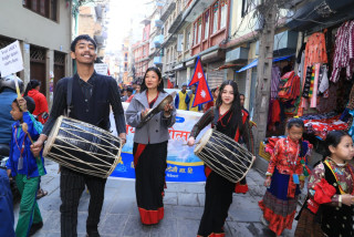 लिटल बुद्धज एकेडेमीद्वारा सचेतनामूलक र्‍याली कार्यक्रम आयोजना
