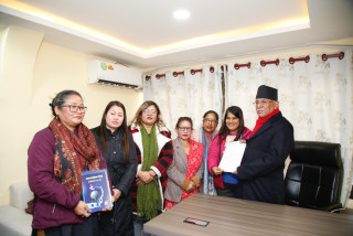 एटविनको टोलीद्वारा महिला हिंसा र मानव बेचबिखनका एजेण्डा घोषणापत्रमा समेट्न आग्रह