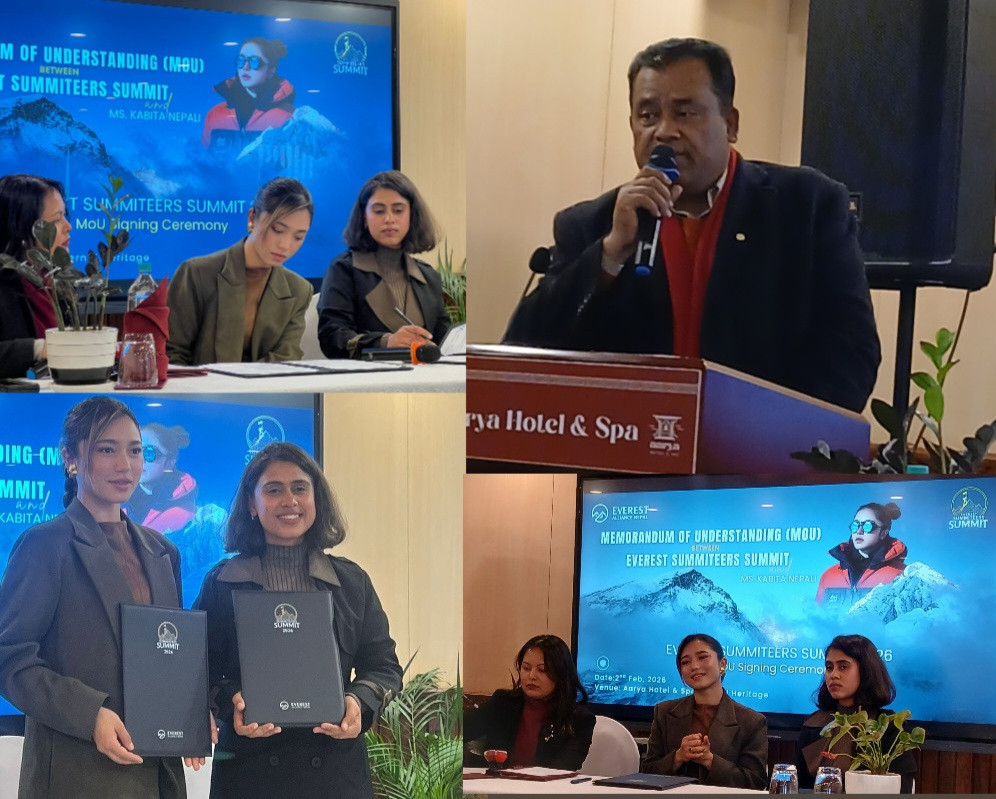 कविता नेपाली एभरेस्ट समिटियर्स समिट २०२६ की पीआर प्रतिनिधि, सम्झौता सम्पन्न
