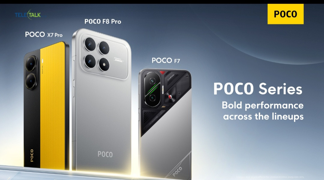 पोकोको कमब्याक: टेलिटकसँग साझेदारी गर्दै X7 Pro, F7 र F8 Pro लन्च