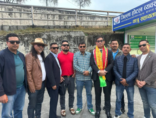 एनआरएनएको महाधिवेशनका लागि चहलपहल सुरु अध्यक्षका उम्मेदवार रोविन शेरचन काठमाडौंमा
