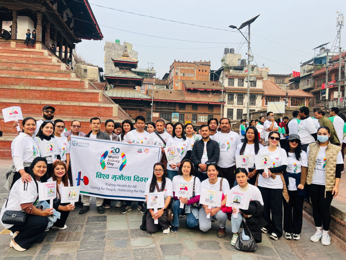 विश्व मिगौला दिवस : ग्राण्डीमा  दश वर्षमा १७२ विरामीको मिगौला प्रत्यारोपण