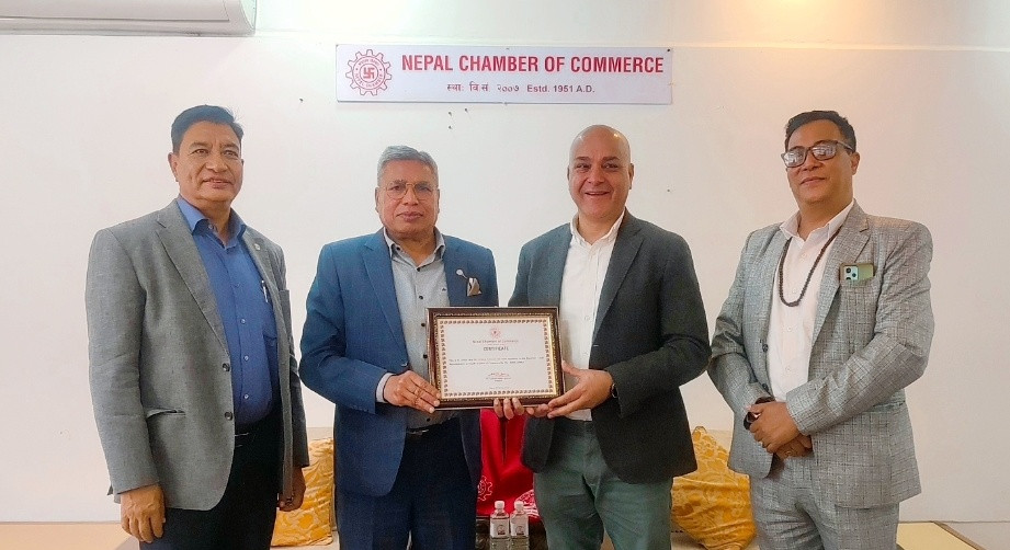 नेपाल चेम्बर अफ कमर्सको ग्रीस प्रतिनिधिमा कृष्ण पोखरेल नियुक्त