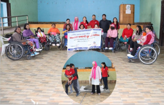 शारीरिक अपाङ्गता भएका महिलाका लागि २ दिने आत्मरक्षा तालिम सम्पन्न