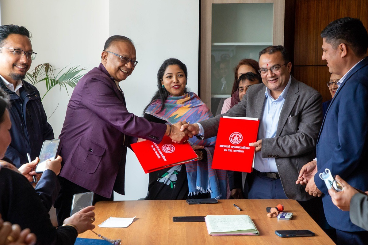 वडावासीको कलेजो जाँच गर्न वीर अस्पतालसँग वडा नं. २७ को सम्झौता