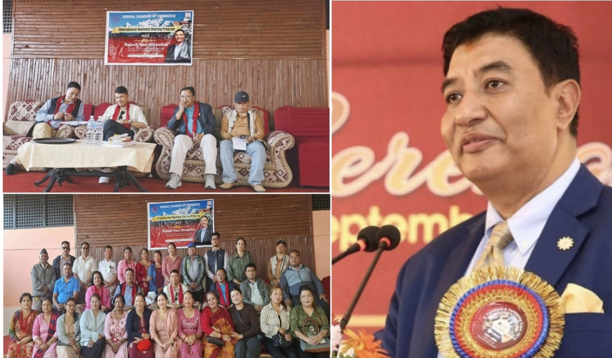 “मेड इन नेपाल” को पहिचानलाई विश्व बजारमा स्थापित गर्नुपर्नेमा चेम्बरका पूर्व अध्यक्ष श्रेष्ठको जोड