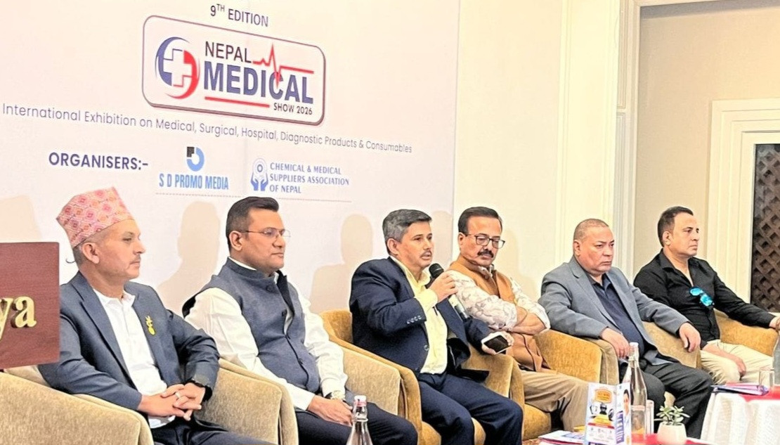 काठमाडौंमा ‘नेपाल मेडिकल एण्ड ल्याब एक्स्पो २०२६’ वैशाख १७ देखि, ४७५ भन्दा बढी प्रदर्शक सहभागी हुने