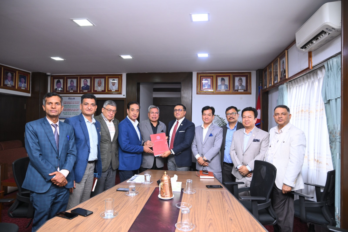 आगामी बजेट निजी क्षेत्रमैत्री, उत्पादनमुखी र लगानी प्रोत्साहन गर्ने खालको हुनुपर्नेमा चेम्बरको जोड
