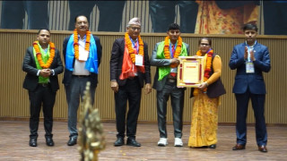 सामाजिक अभियान्ता तथा  संचारकर्मी  ललन राउत बरै सम्मानित