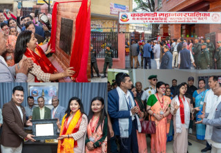 वडा नं. ६ को नयाँ प्रशासनिक भवनबाट सेवा प्रारम्भ : कार्यवाहक प्रमुख डंगोल र वडाध्यक्ष लामाबाट समुदघाटन