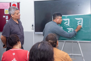 रञ्जना लिपि राष्ट्रिय पहिचानलाई अन्तर्राष्ट्रिय क्षेत्रमा लैजाने वाहक हो, अक्षर कलाको संवाहक हो : प्रवक्ता मानन्धर