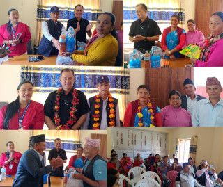 कास्कीको अन्नपूर्ण गापाद्वारा  एक घर एक करेसावारि कार्यक्रम शुरूवात