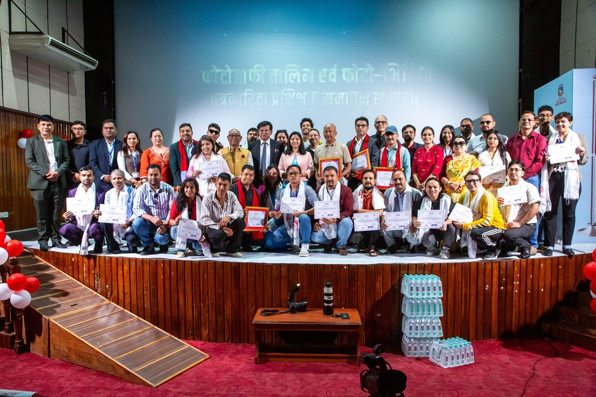 ‘रोजगारी र आय वृद्धि, काठमाडौँको समृद्धि’ र ‘रचनात्मक सहर’ कार्यक्रम अन्तर्गत महानगरपालिकाले चलचित्र विकास वोर्डसँगको सहकार्यमा तालिम सम्पन्न