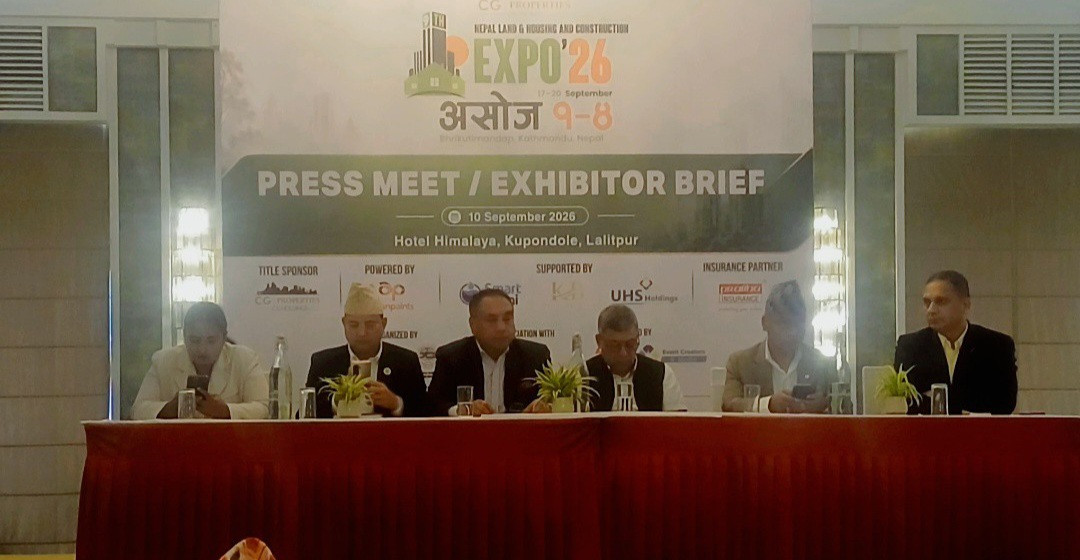 ‘सुरक्षित आवास, प्रत्येक नागरिकको अधिकार’ नारासहित घरजग्गा तथा निर्माण एक्स्पो हुँदै