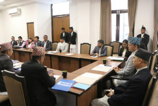 कार्यव्यवस्था परामर्श समितिको बैठक सम्पन्न