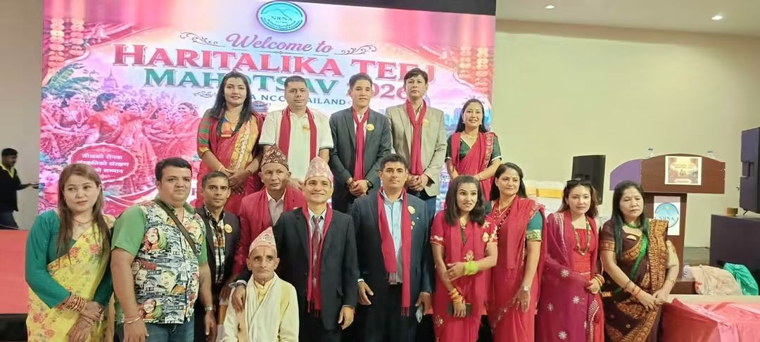 पट्टायामा भव्य रूपमा सम्पन्न हरितालिका तीज, सचिव श्रेष्ठको विशेष भूमिका